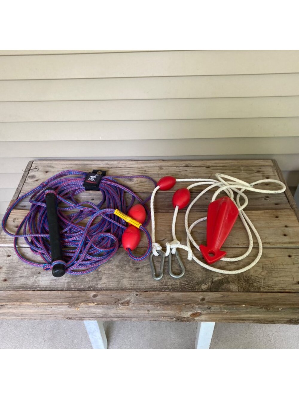 WATER SPORTS LOT: Airhead Water Ski Tow Rope & Boat Tow Rope Bridle Pulley